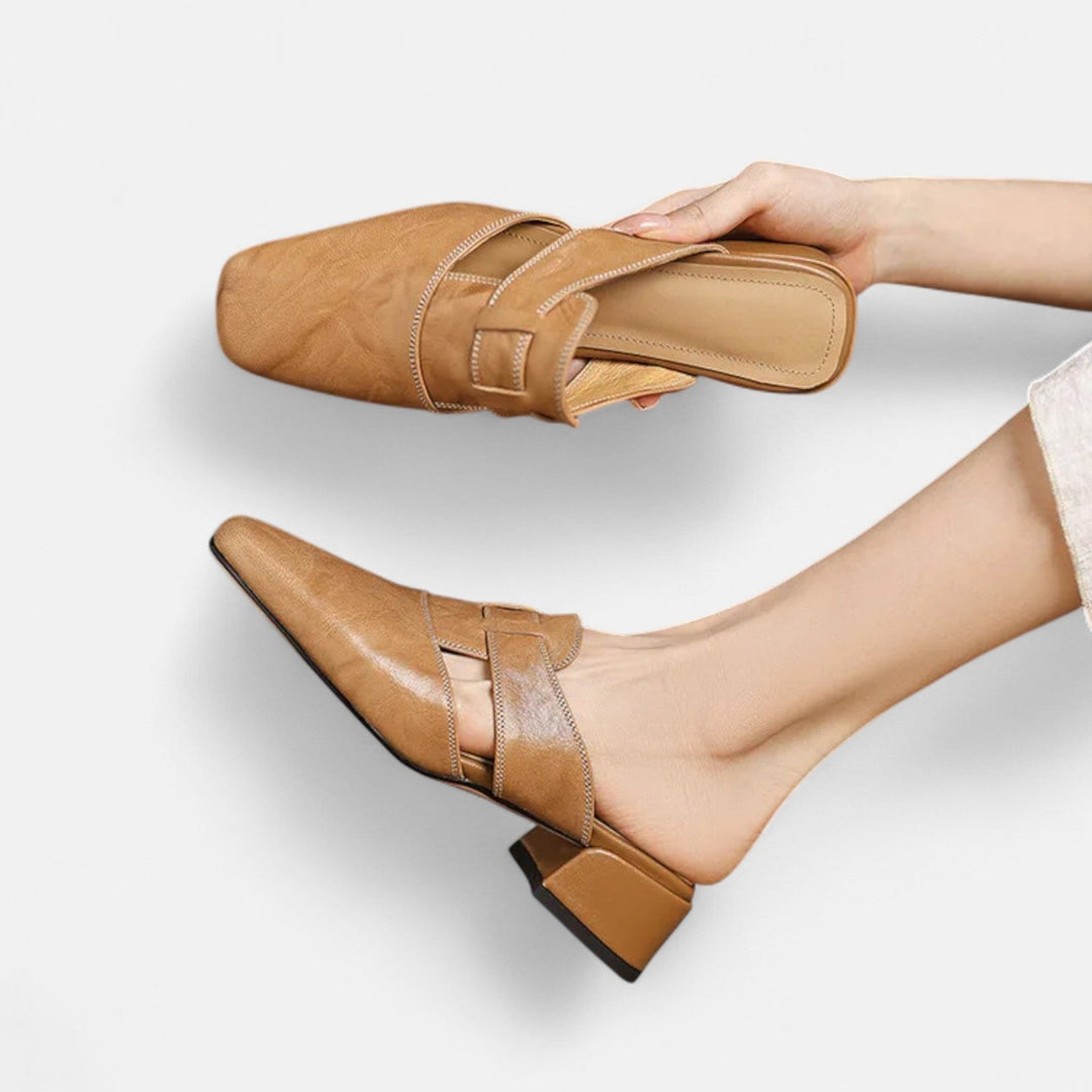 Andie Elegant Leather Sandals