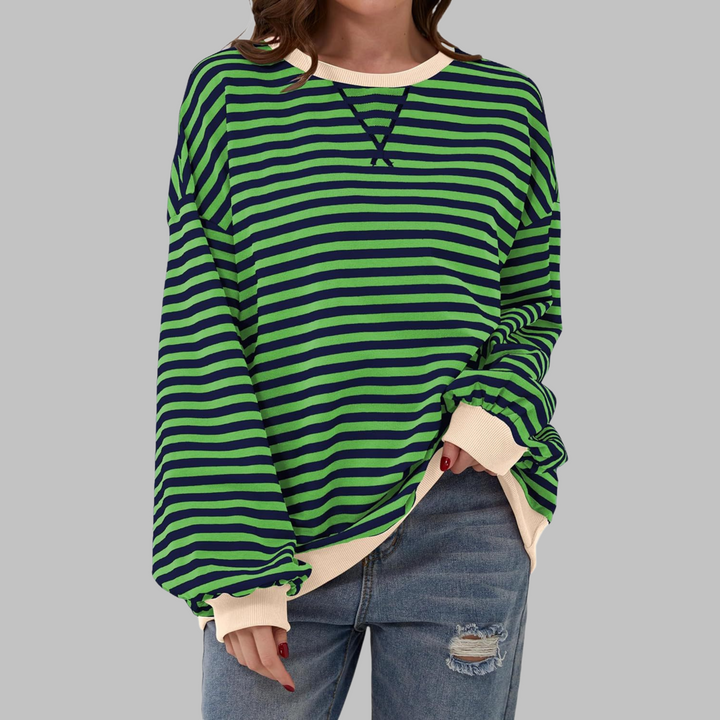 Avery™ | Soft Striped Long Sleeve Top