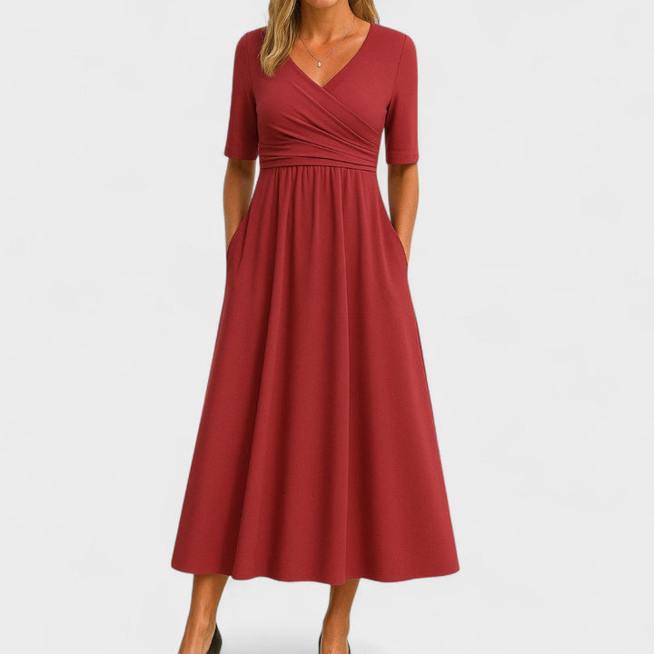 Lunaria - Graceful Wrap Dress