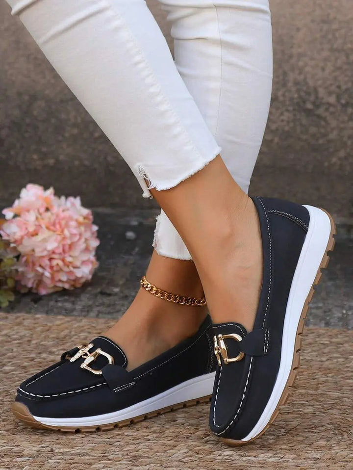 Zinnia | Chain Link Loafers for Women