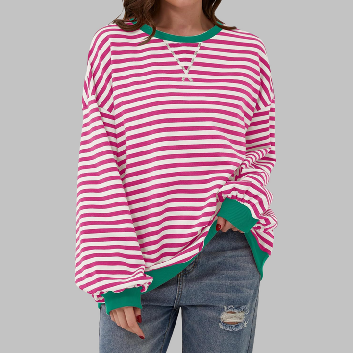 Avery™ | Soft Striped Long Sleeve Top
