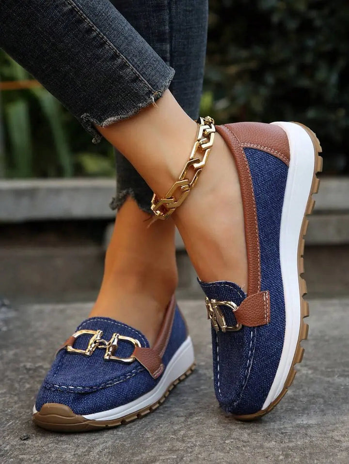 Zinnia | Chain Link Loafers for Women