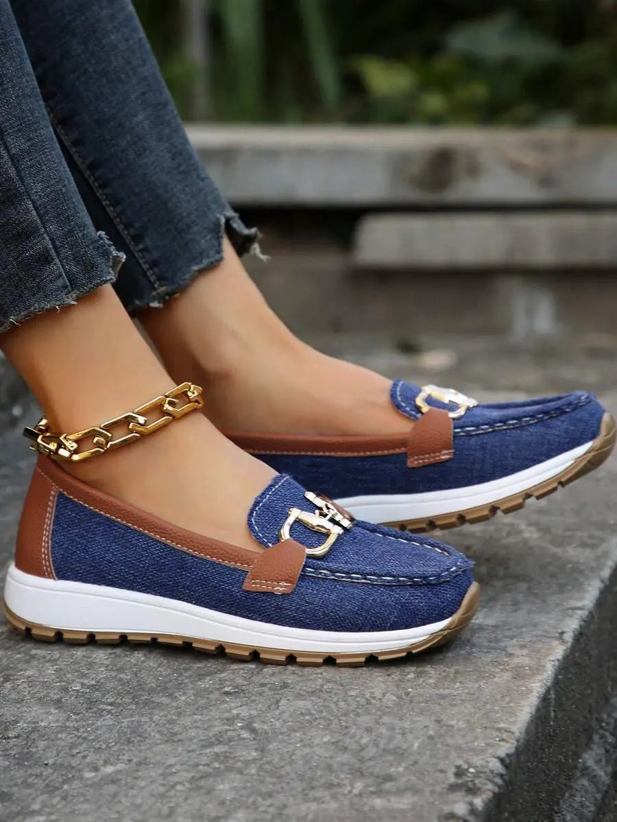 Zinnia | Chain Link Loafers for Women