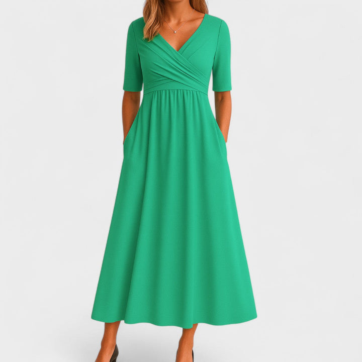 Lunaria - Graceful Wrap Dress