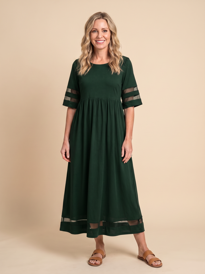Diane™ – Flattering Tummy-Smoothing Midi Dress