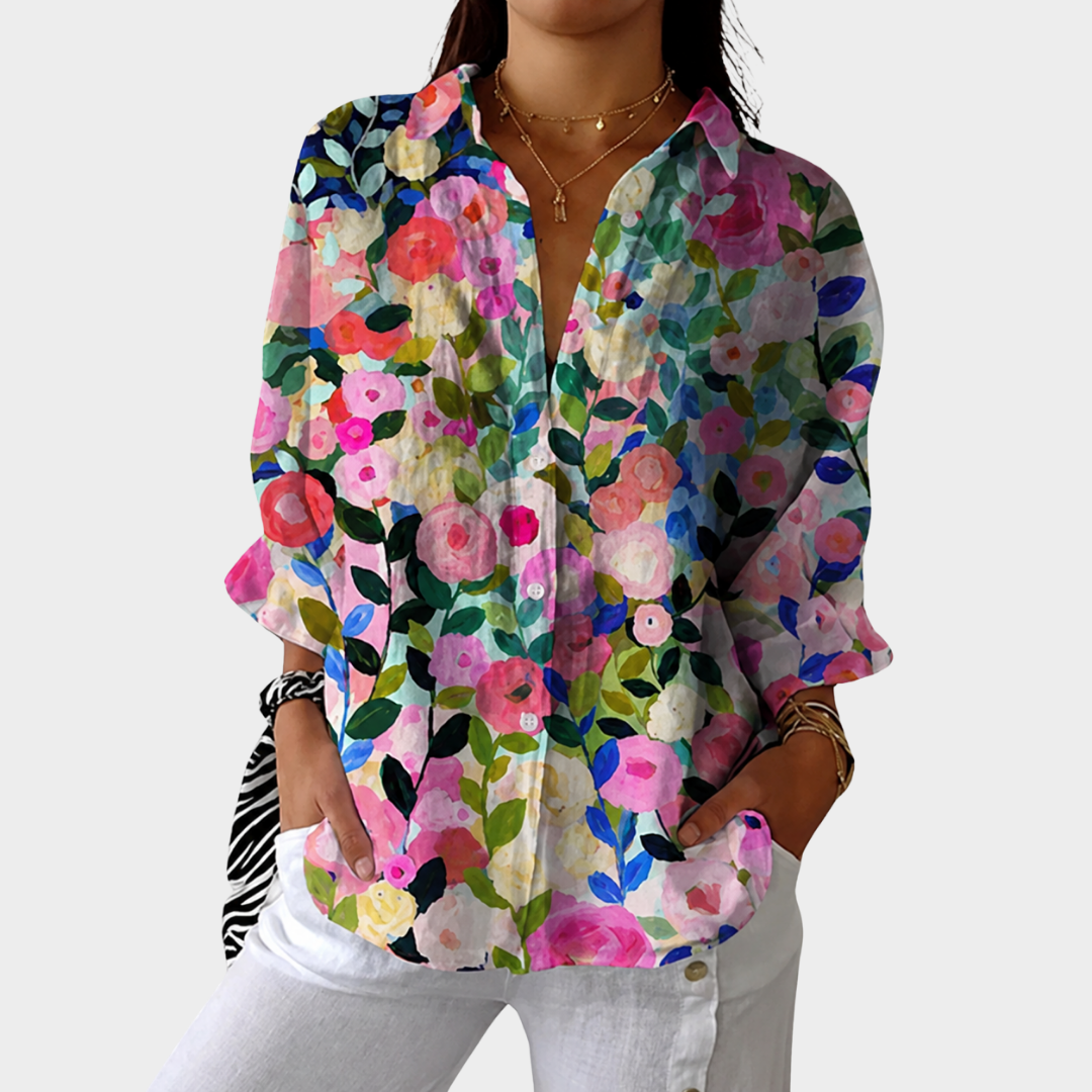 Denise - Artistic Garden Shirt