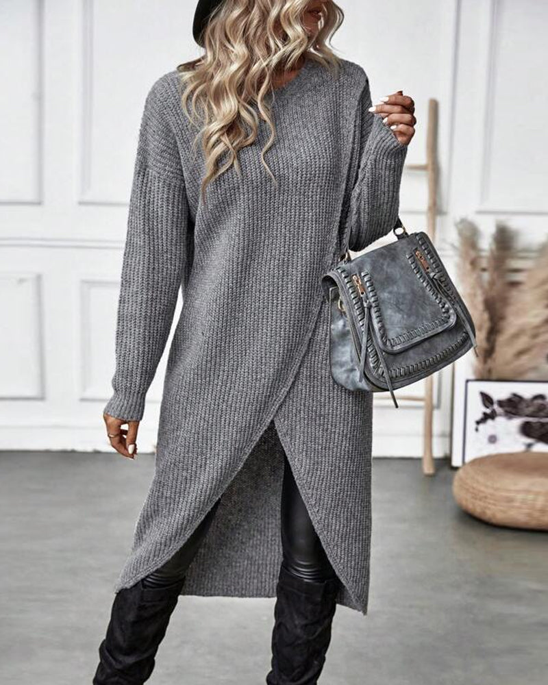ANNITA - Relaxed Sweater Dress