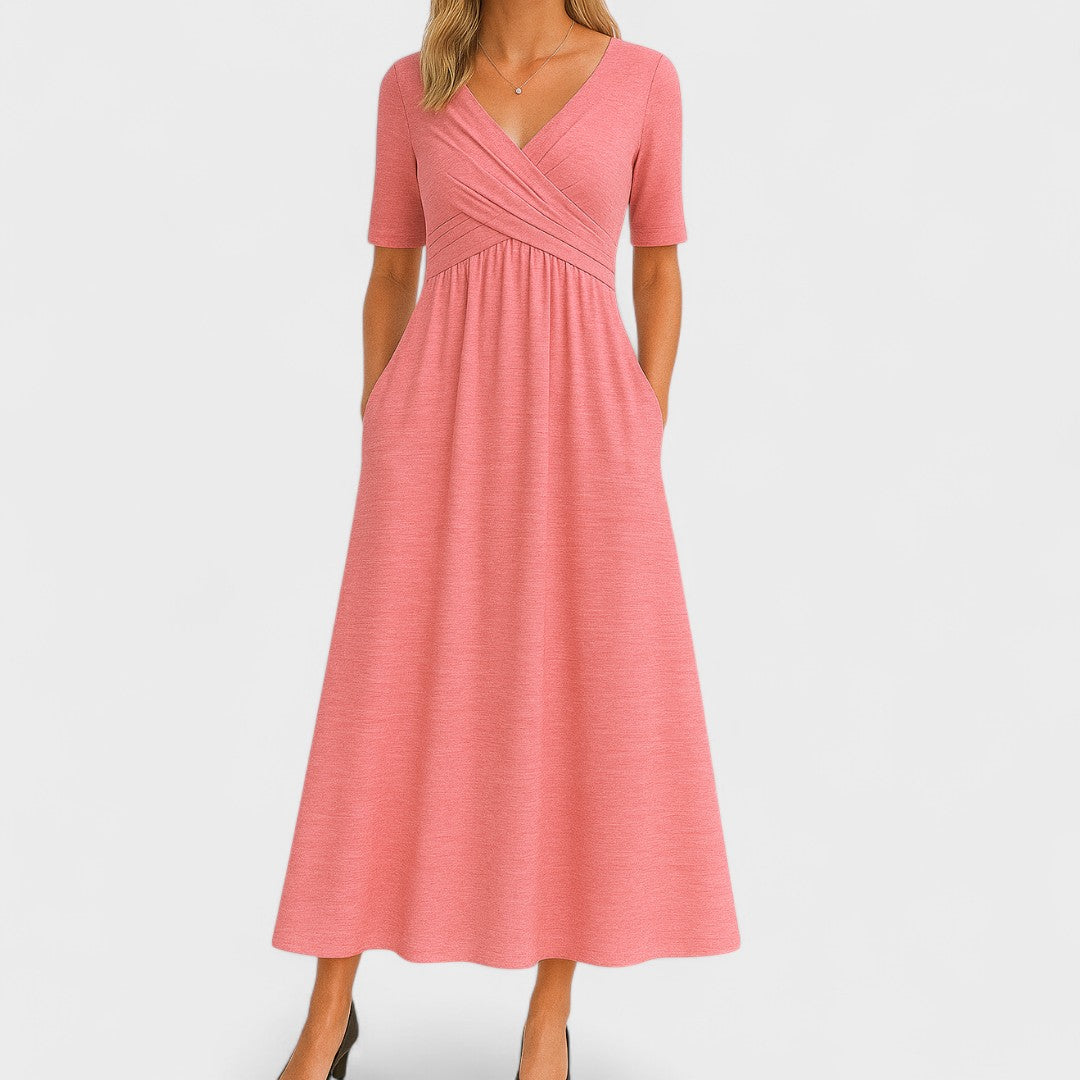 Lunaria - Graceful Wrap Dress