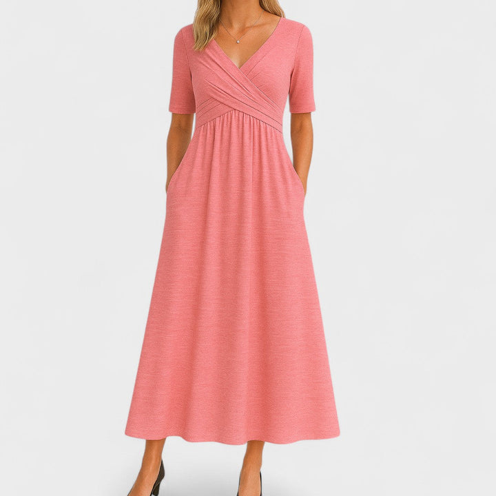 Lunaria - Graceful Wrap Dress