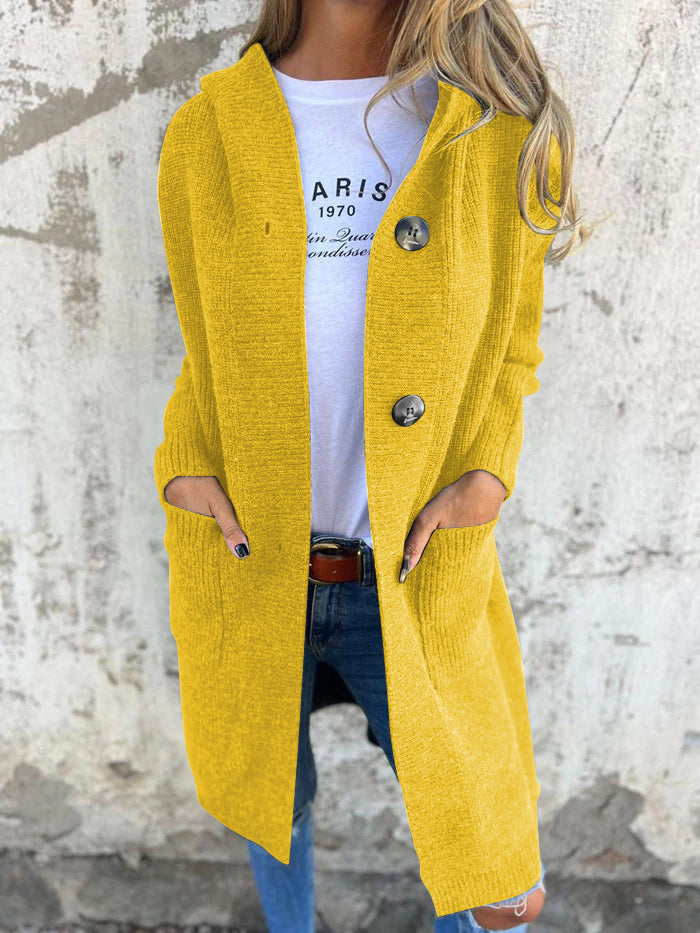 FRIDA | Elegant Long Knitted Cardigan