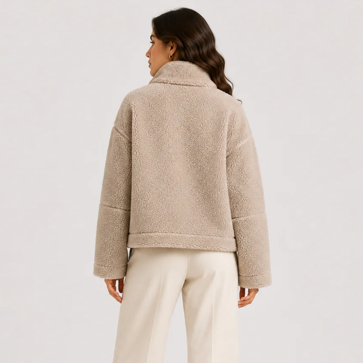 Women's Classic Fleece Jacket Refined Winter Comfort