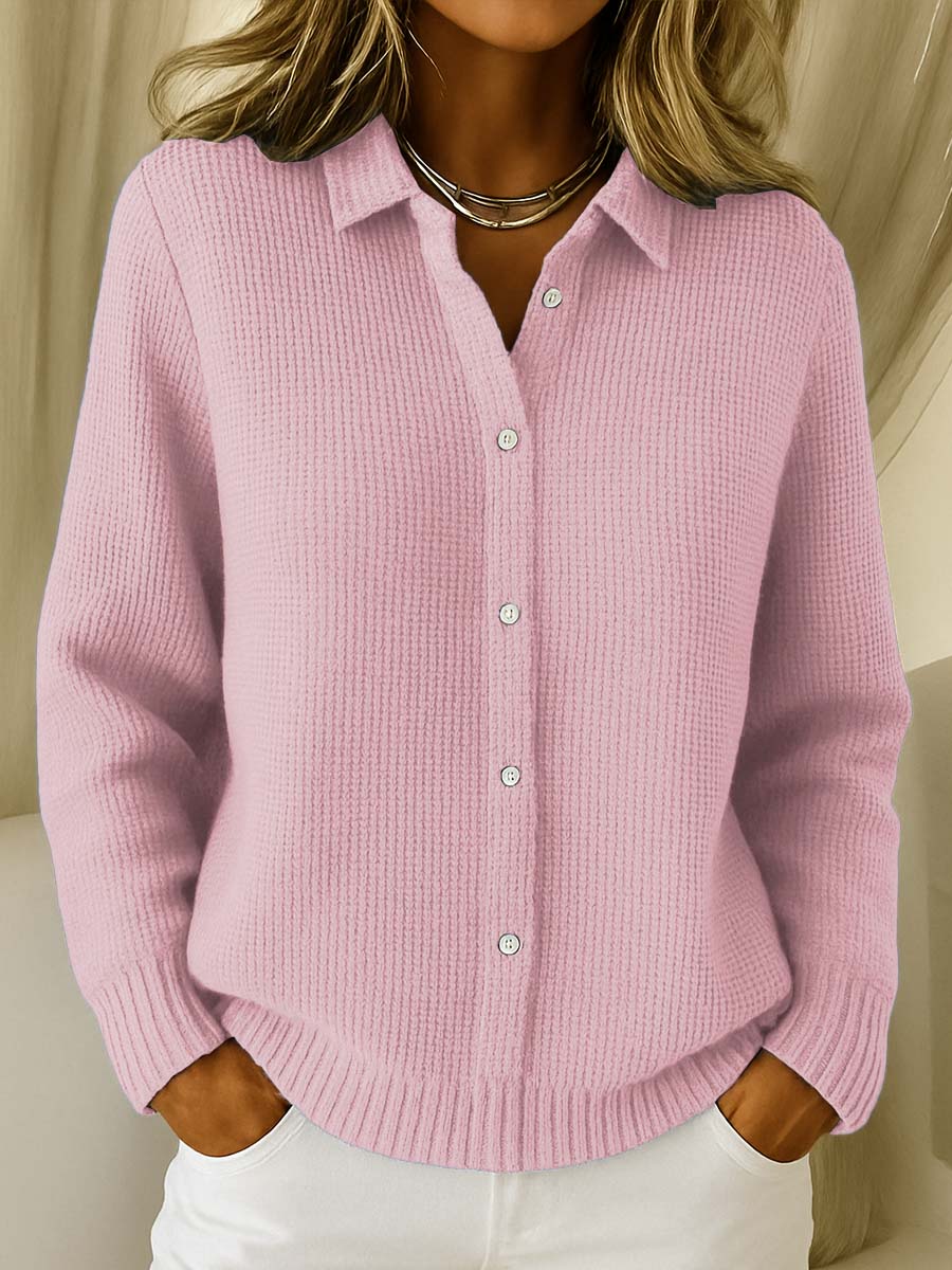Harper™ | Classic Knitted Button Cardigan