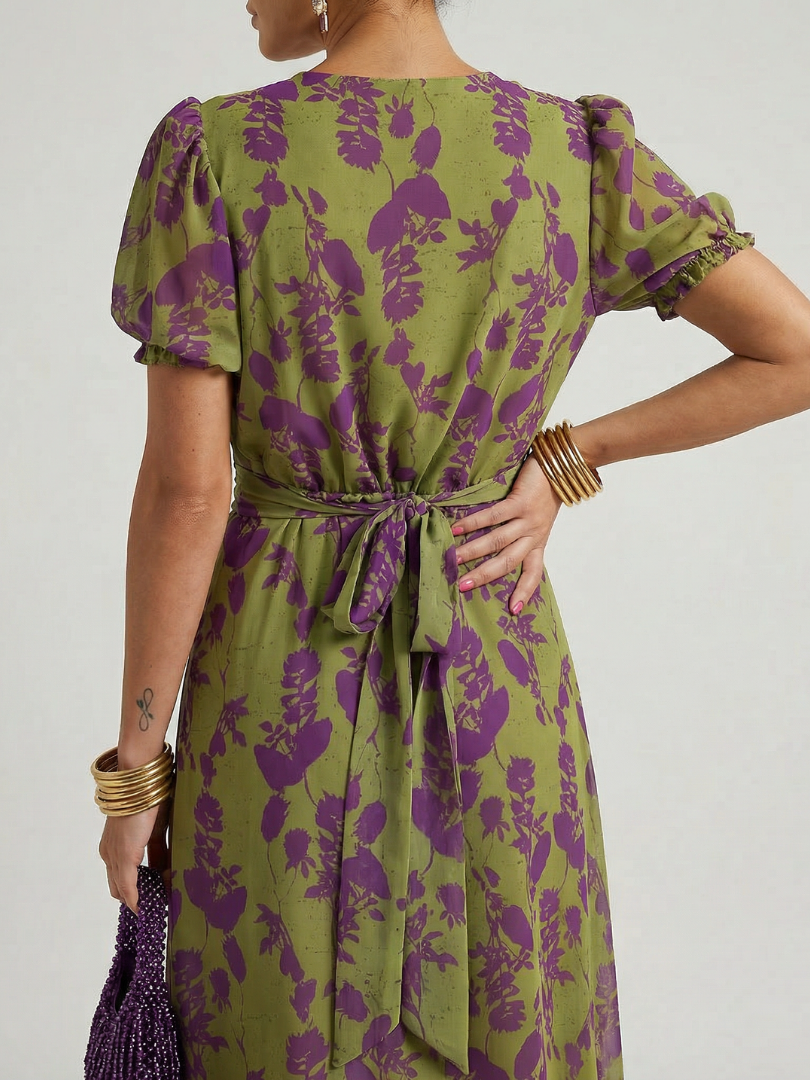 Julia & Ava™ | Relaxed Floral Midi Dress