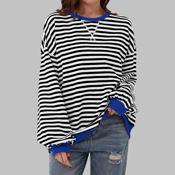 Avery™ | Soft Striped Long Sleeve Top