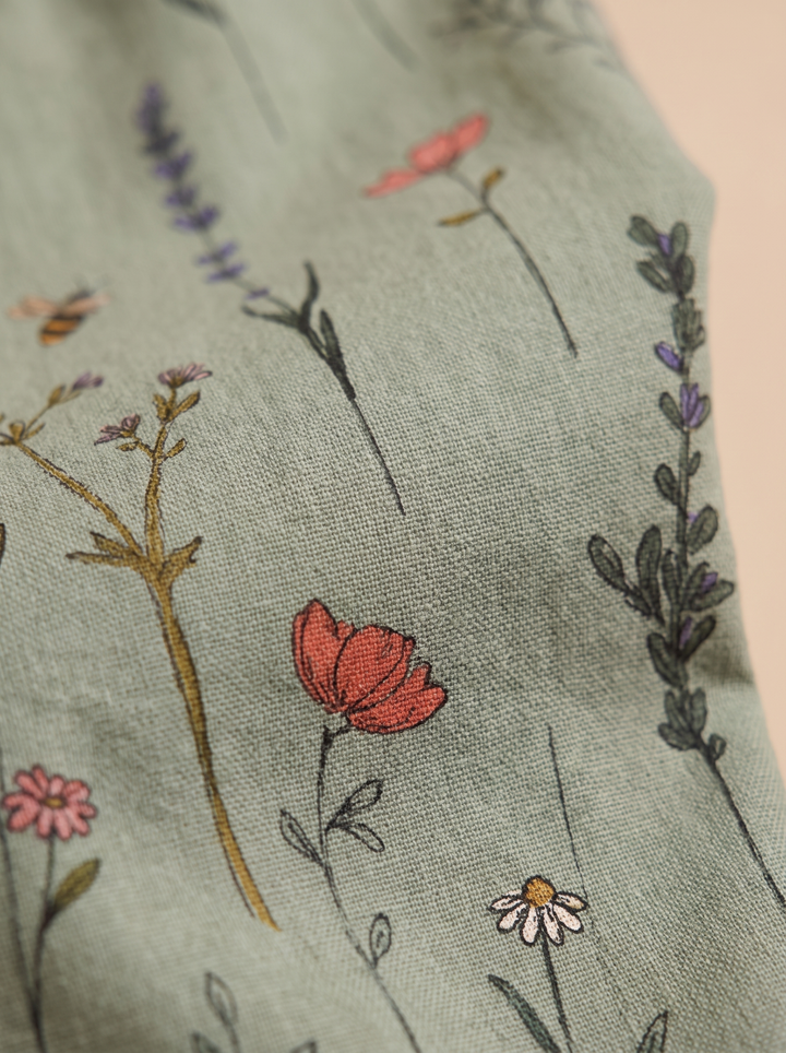 Sarah™ | Comfortable Printed Overalls