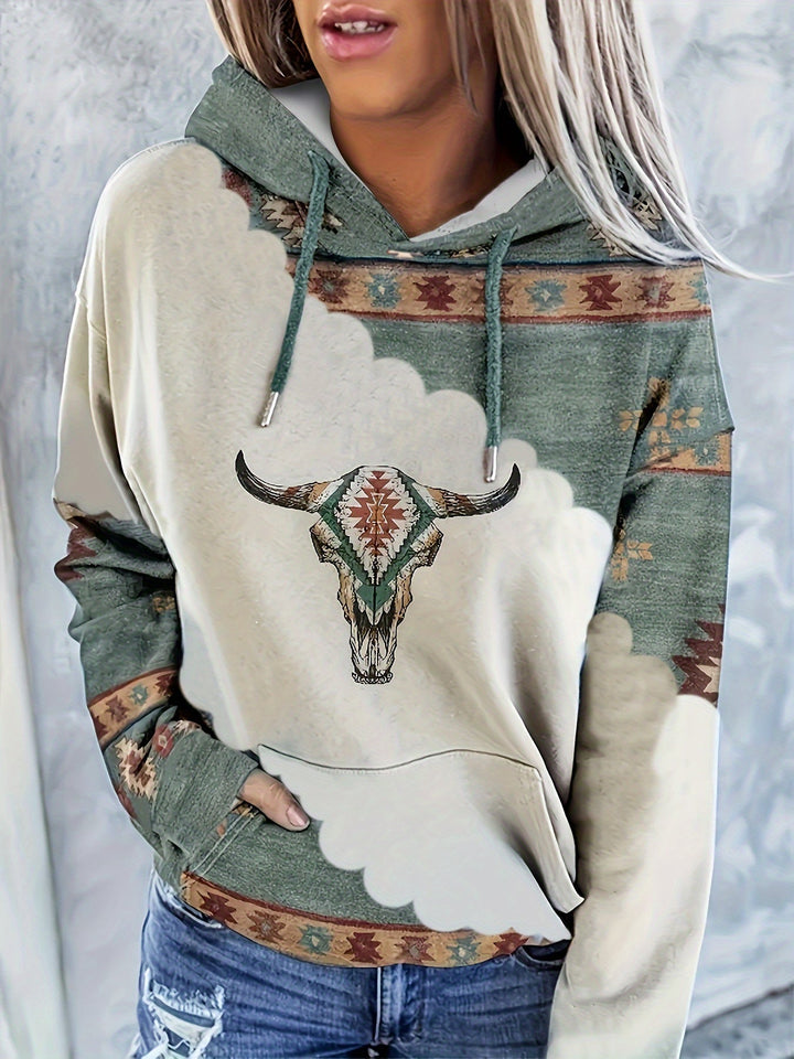 Jenna | Vintage Western-Inspired Hoodie