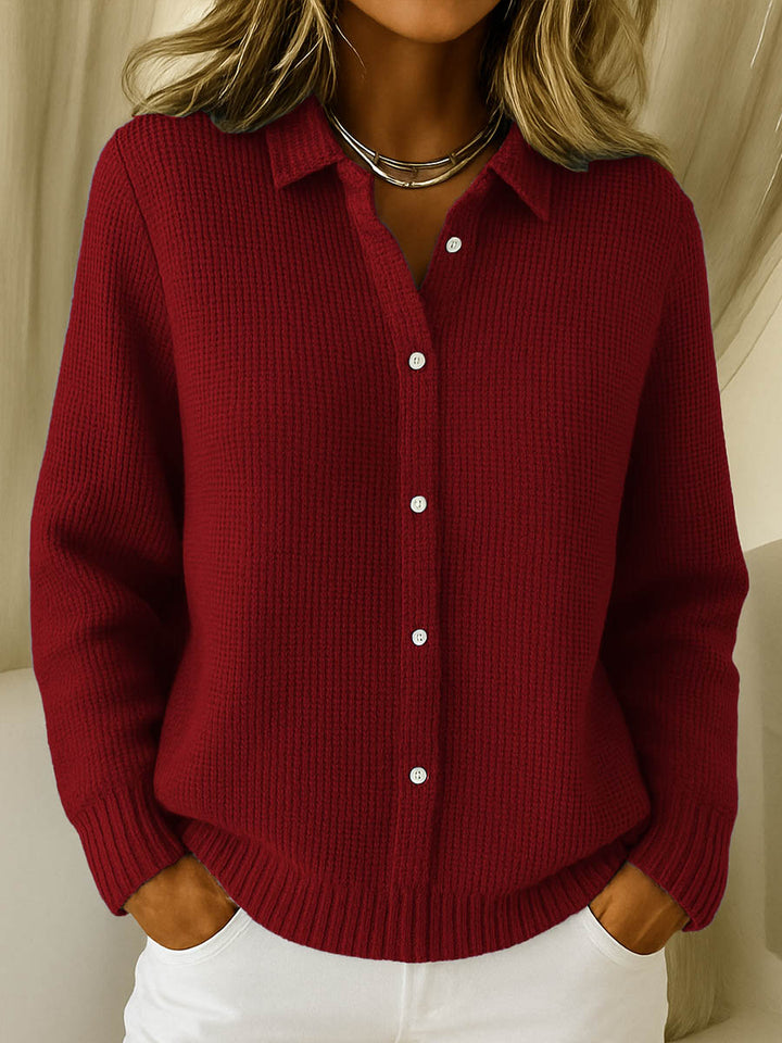 Harper™ | Classic Knitted Button Cardigan