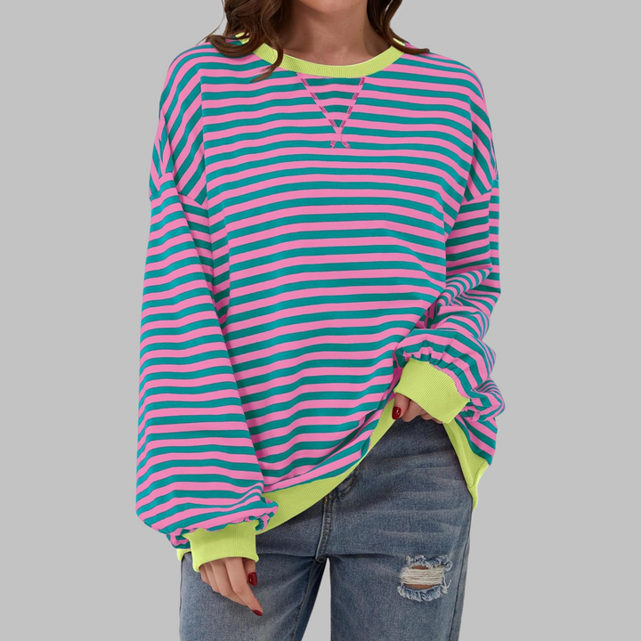 Avery™ | Soft Striped Long Sleeve Top