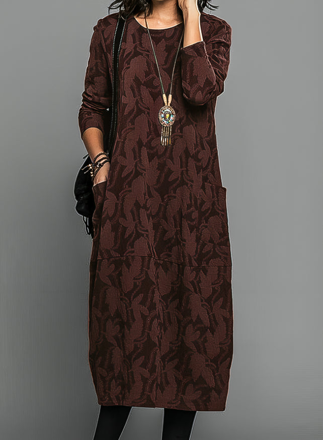 TIVORA - Elegant Winter Dress