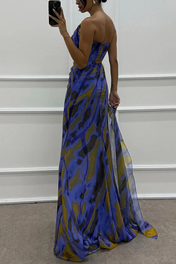 Petronella | Wedding Guest One-Shoulder Maxi Dress for Women
