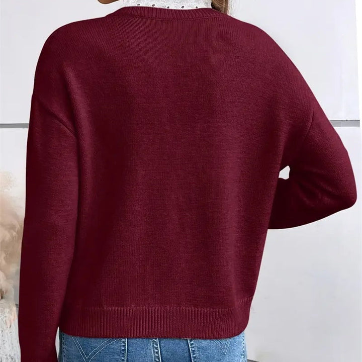 Elise™ | Knitted Sweater with Elegant Cut