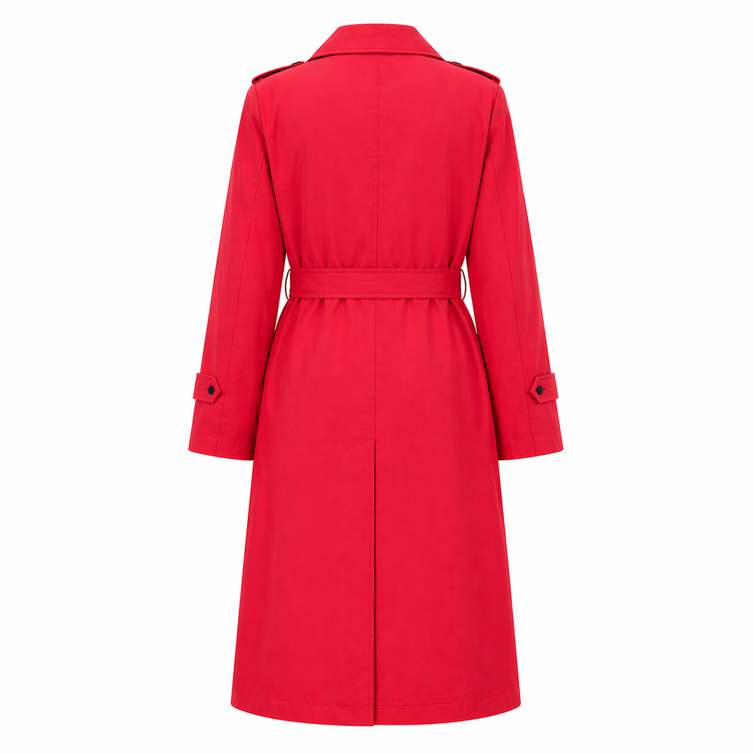 Trench Coat - Double-Breasted - Classic Style