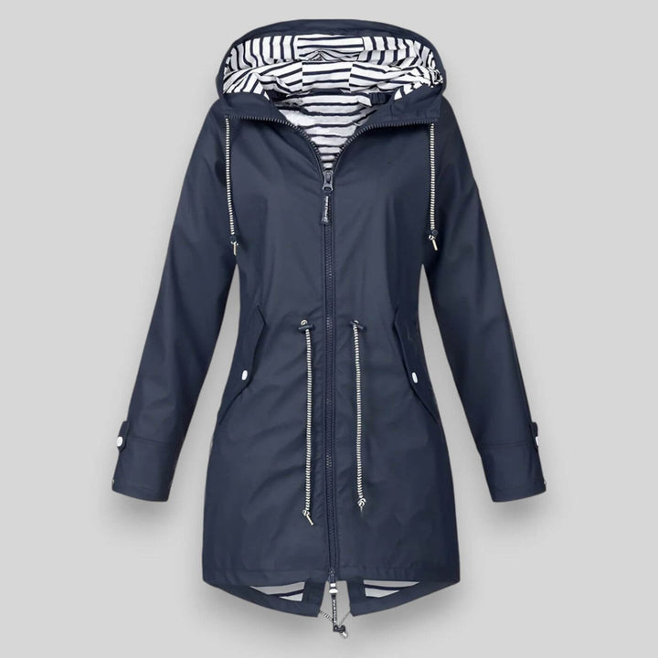 Noa | Hooded Zip-Up Parka Coat for Women