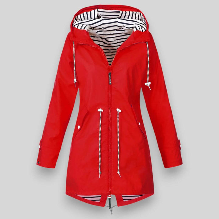 Noa | Hooded Zip-Up Parka Coat for Women