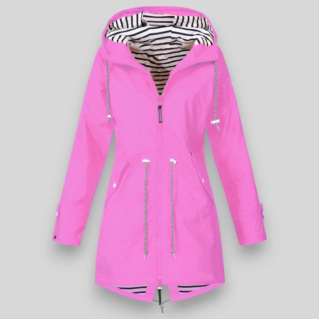 Noa | Hooded Zip-Up Parka Coat for Women