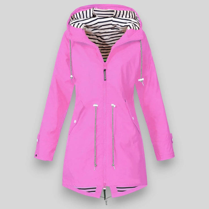 Noa | Hooded Zip-Up Parka Coat for Women