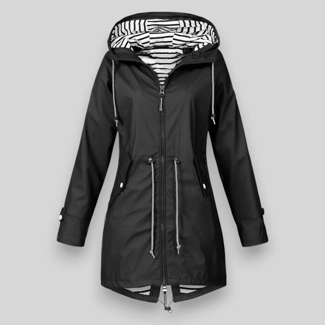 Noa | Hooded Zip-Up Parka Coat for Women