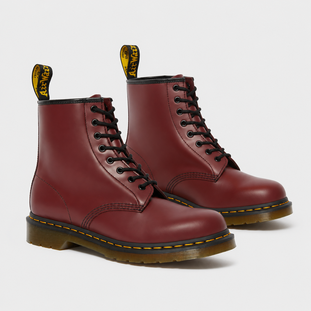 Women's Leather Combat Boots Lace Up Durable Ankle Boots