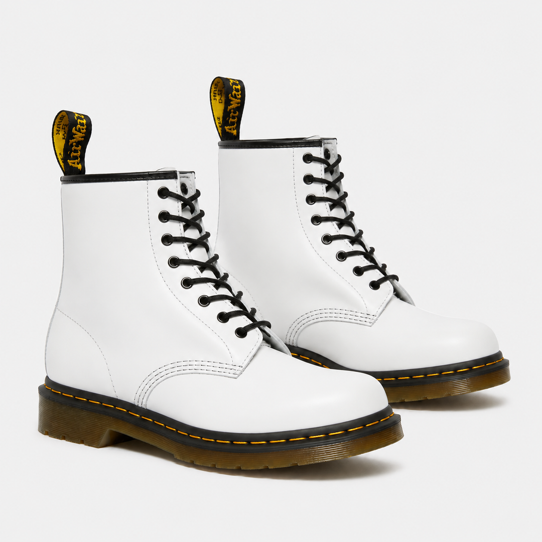 Women's Leather Combat Boots Lace Up Durable Ankle Boots