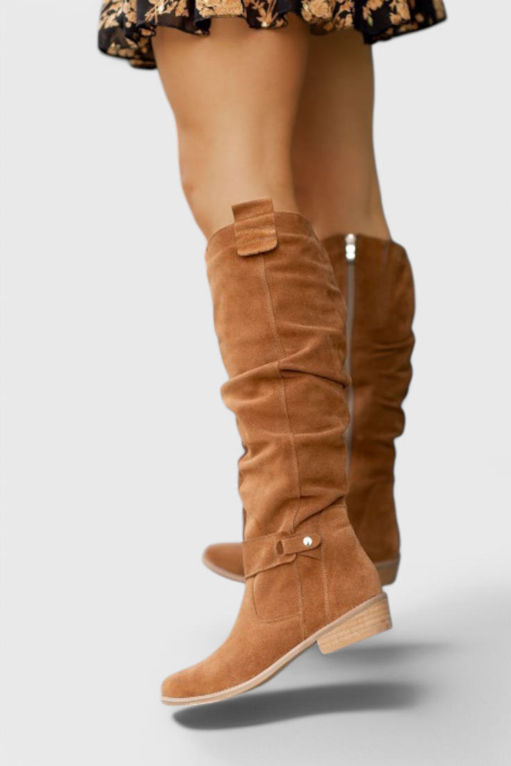 Celine Retro-Inspired High Boots