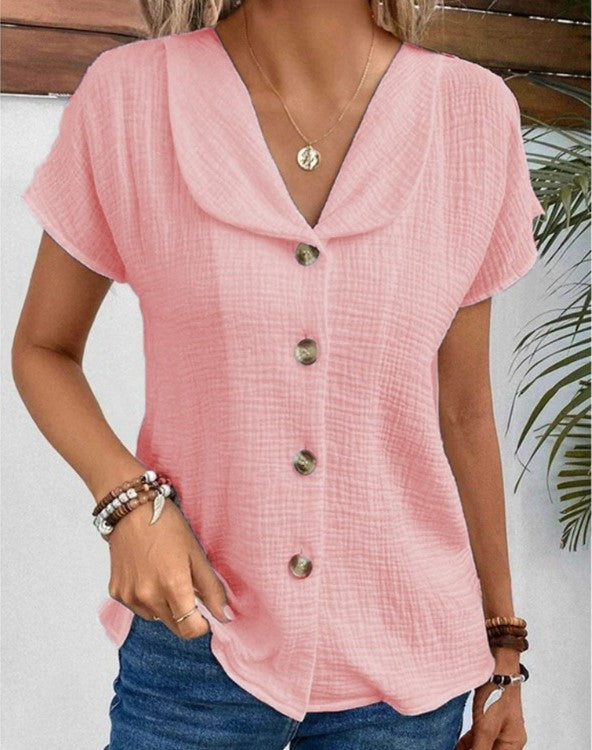 Tova - Relaxed Fit Summer Blouse