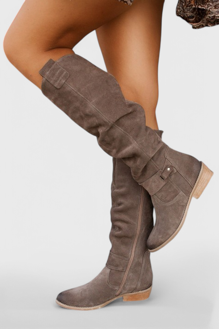 Celine Retro-Inspired High Boots