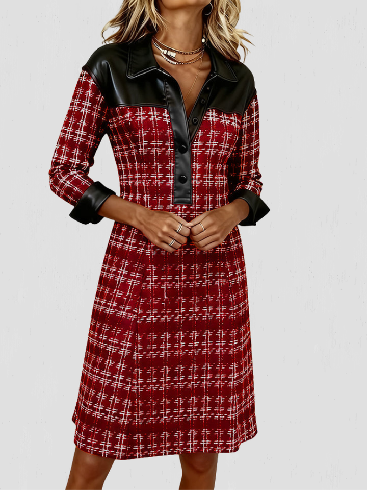 Abbey - Classic Monochrome Dress