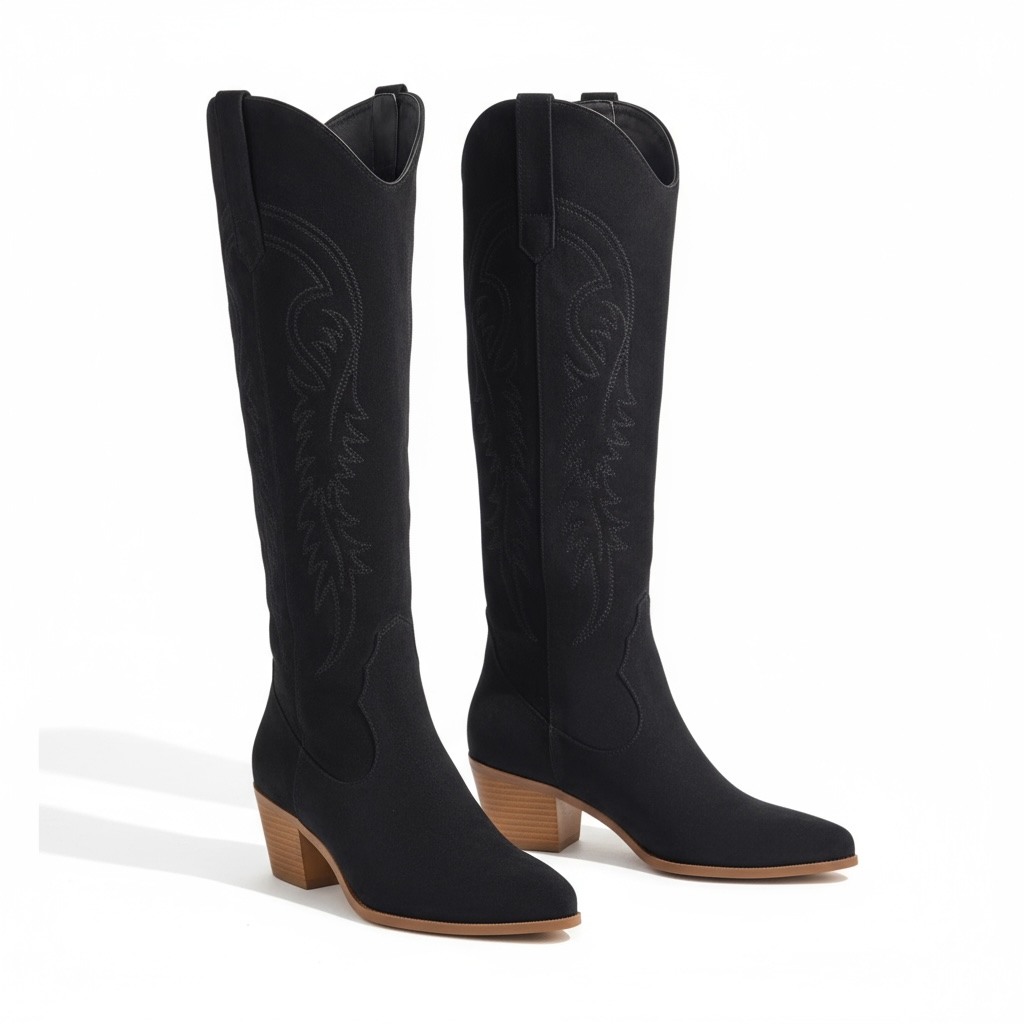 Knee High Cowgirl Boots for Women