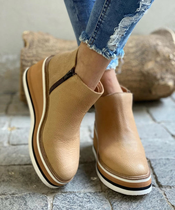 Charmaine | Platform Chelsea Boots with Slip-On for Women