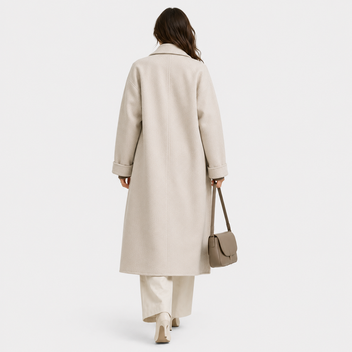 Women's Wrap Coat with Belt Classic Cold Weather Jacket