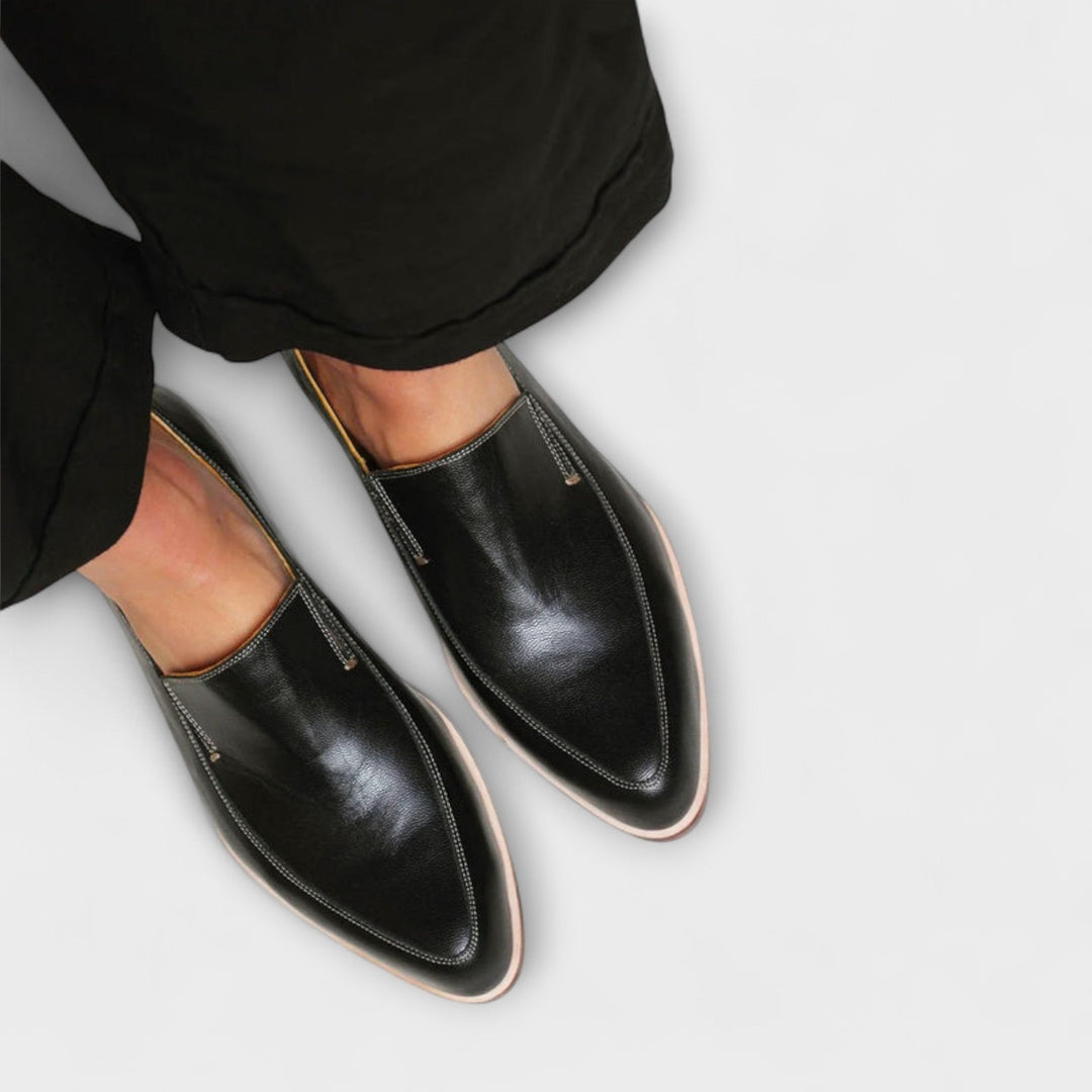 Janou | Slip-On Leather Loafers for Women