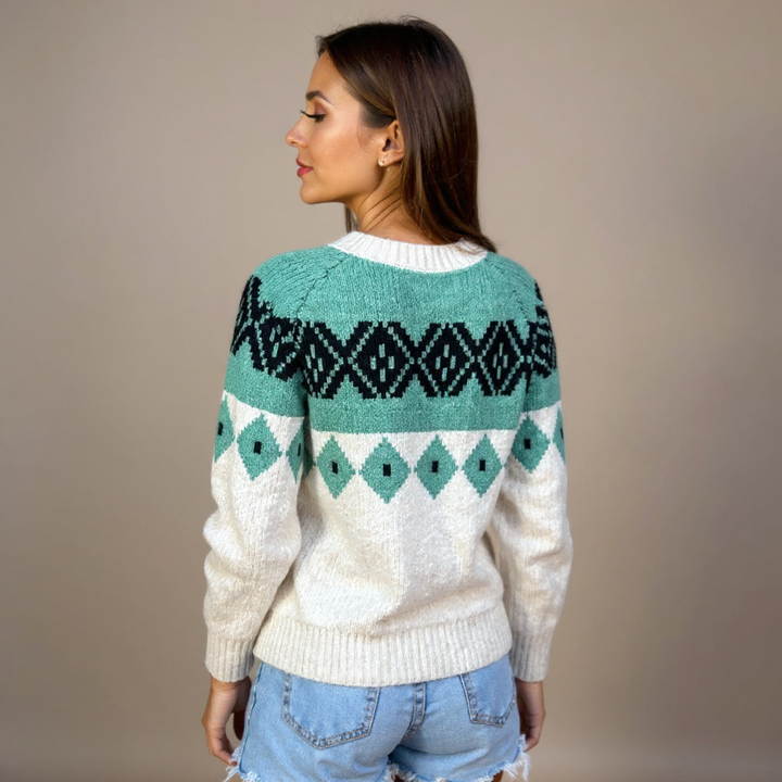 Allison | Vintage-Inspired Island Sweater