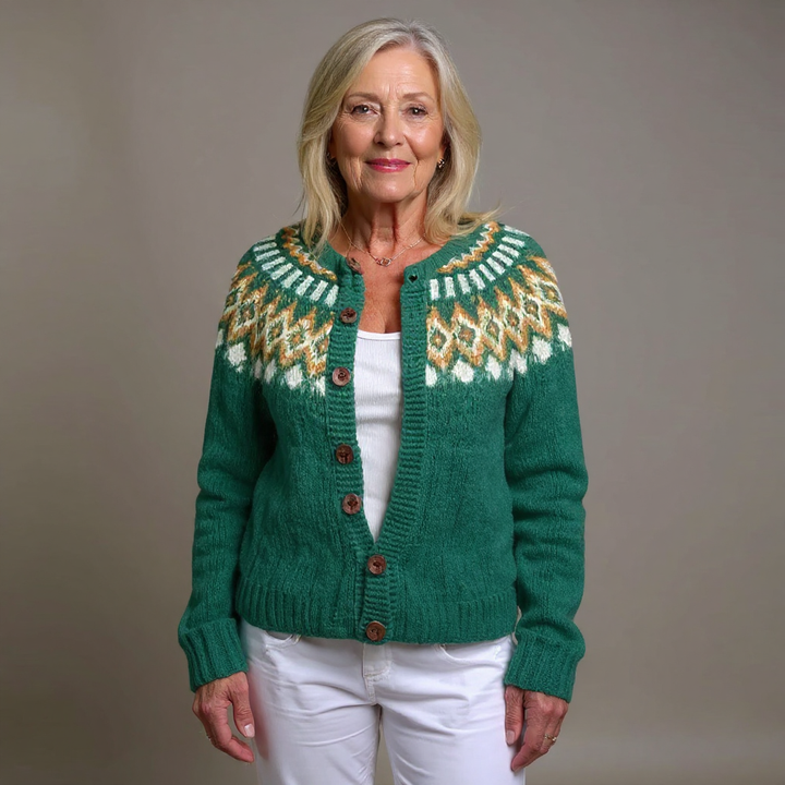 Natalia | Vintage-Inspired Island Cardigan