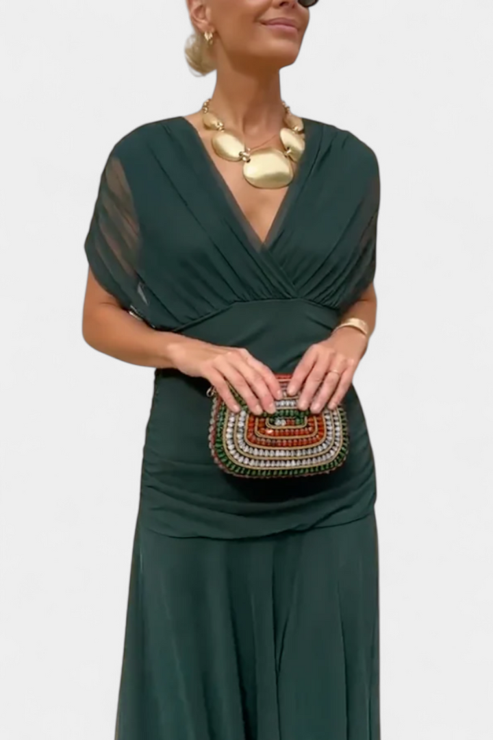 Evira - Elegant Off-Shoulder Dress