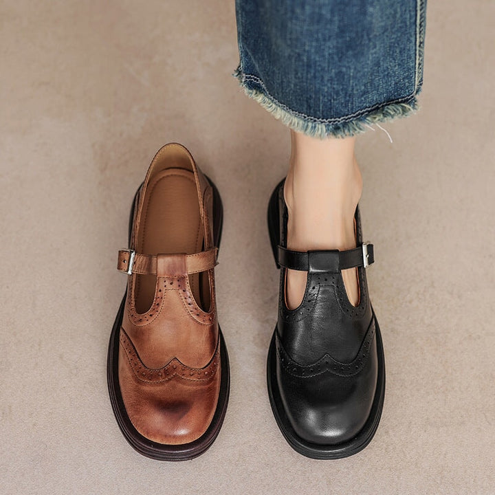 Audrina | Women's Mary Jane Sandal with Vegan Leather and Classic Design