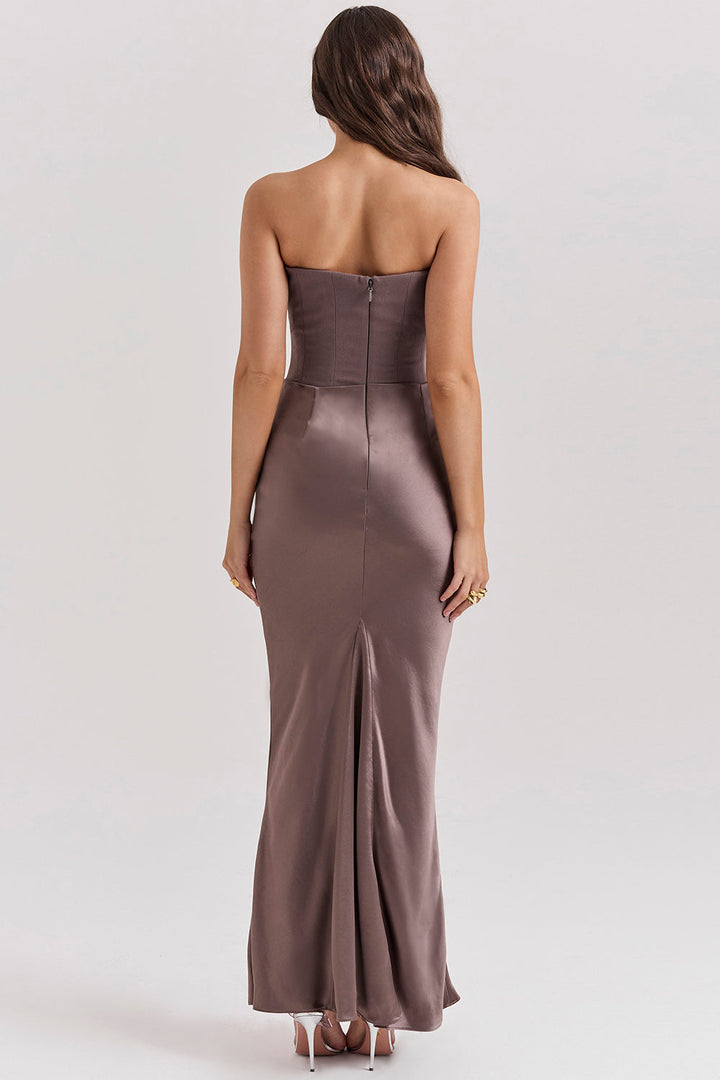 CYRILLA - Draped Elegance Dress