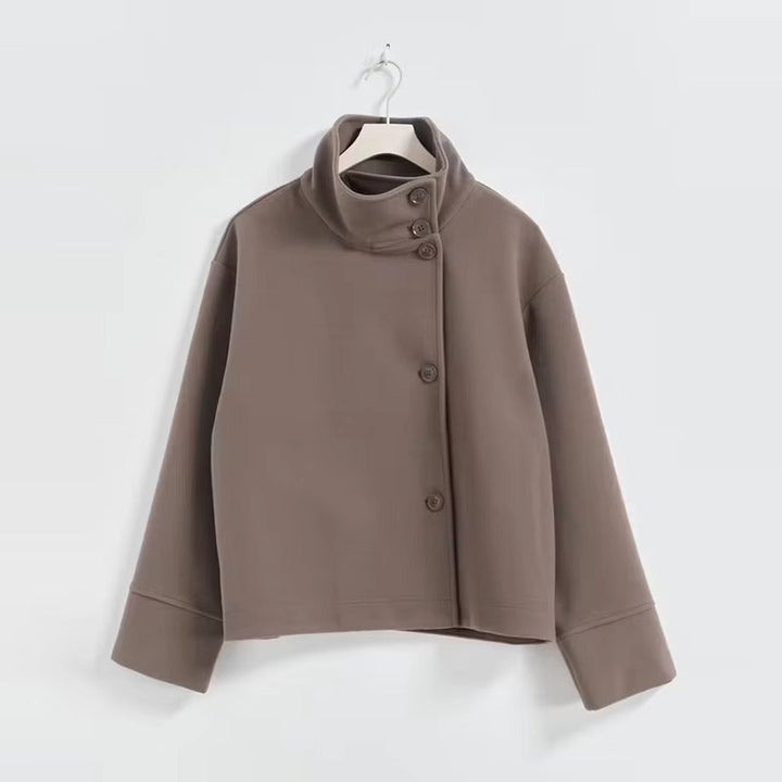Raphaela | Double-Breasted Short Coat for Women