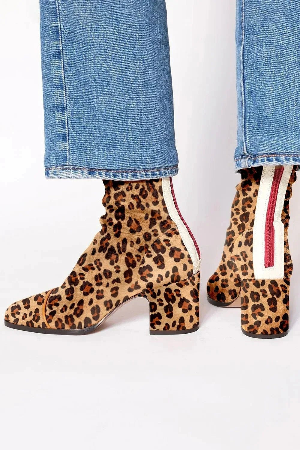 Marlowe | Women's Slouchy Square-Toe Block-Heel Ankle Boots